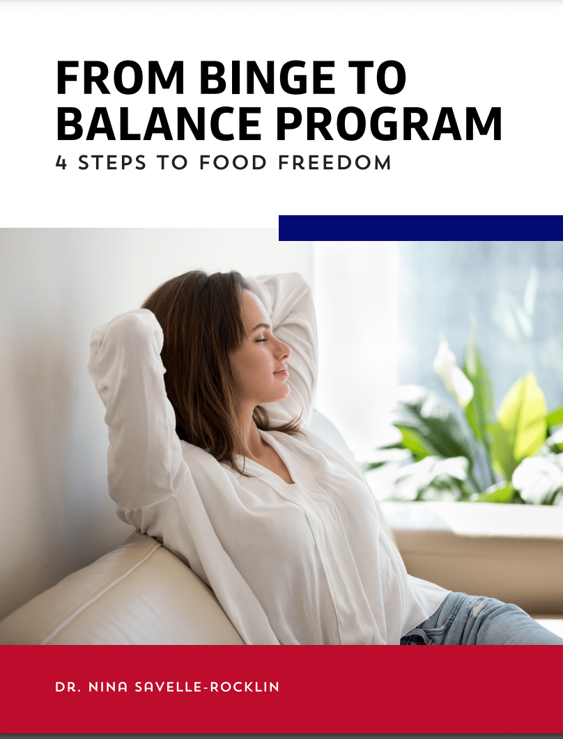 Binge to Balance — 4 step process