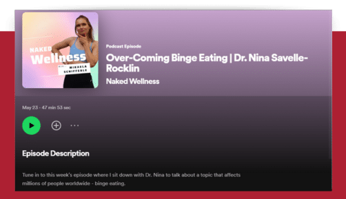 Naked Wellness: Overcoming Binge Eating