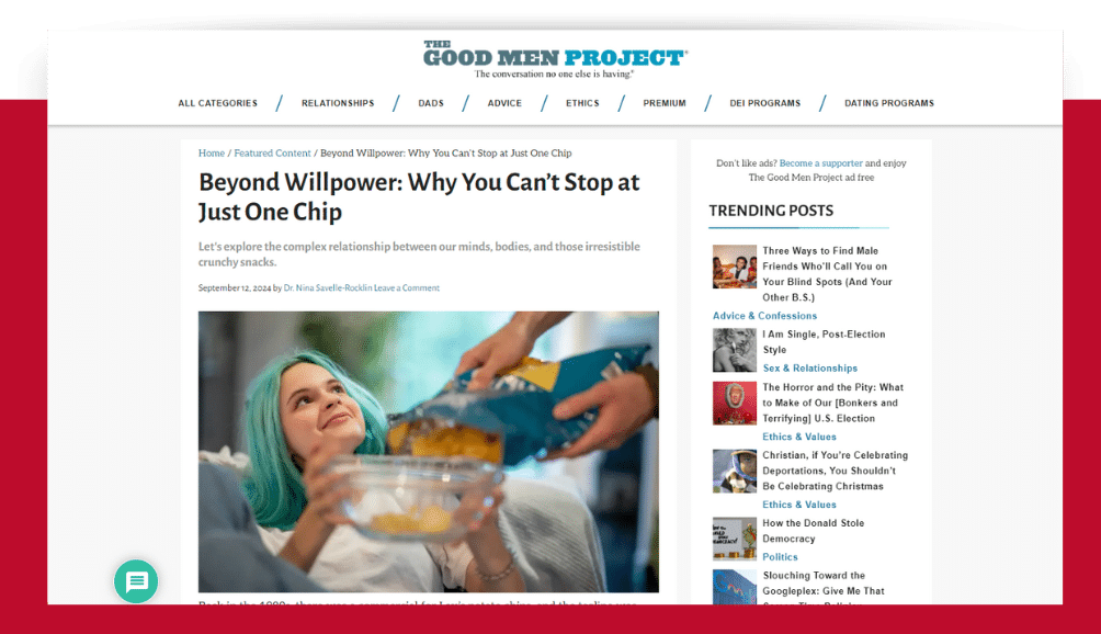 Beyond Willpower: Why You Can't Stop at Just One Chip