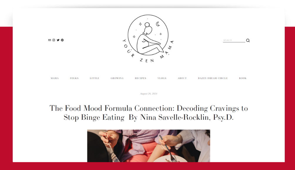 The Food Mood Formula Connection: Decoding Cravings to Stop Binge Eating