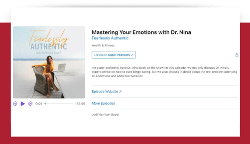 Fearlessly Authentic: Mastering Your Emotions with Dr. Nina
