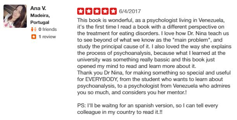 Customer testimonial